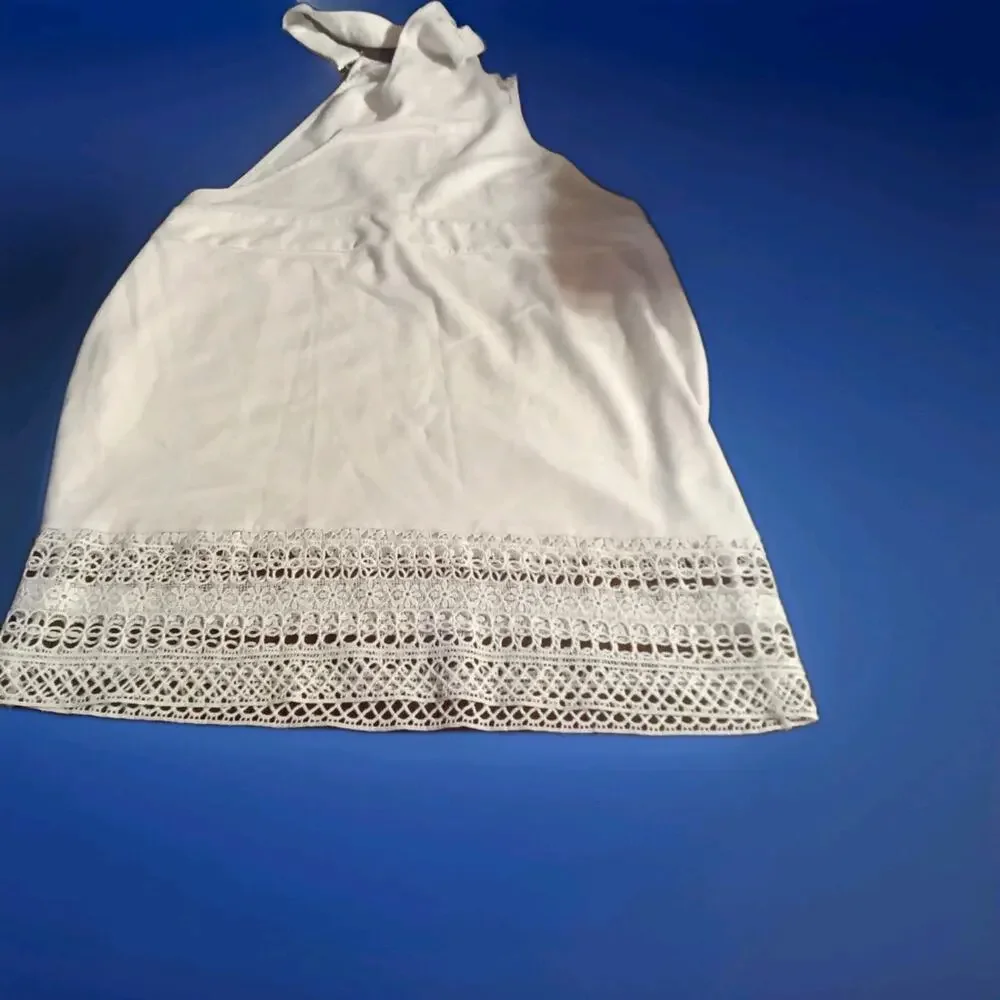 Venus Overall Skirt Lace Hem Sz. Med. Festival Boho Cottage core - Picture 7 of 7